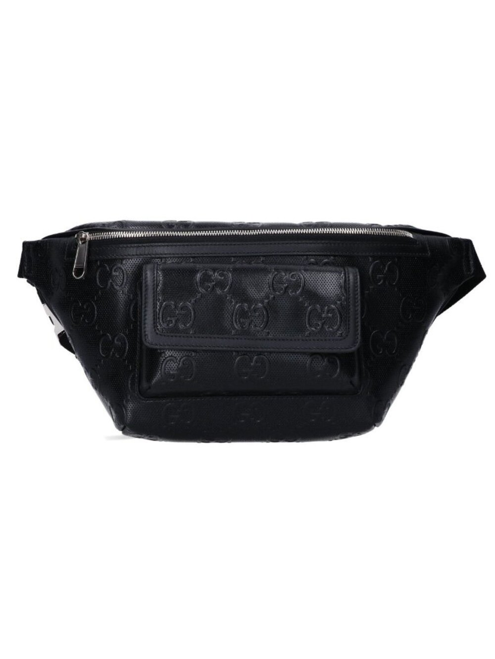 Gucci GG Embossed Leather Belt Bag